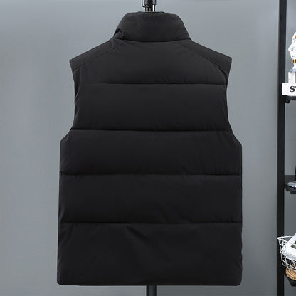 Winter Thermal Sleeveless Vest: Large Pockets