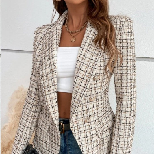 Shoulder Elegant Women's Jacket