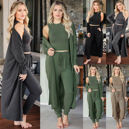 Women's Fashion Comfy Casual Undershirt Pants Suit