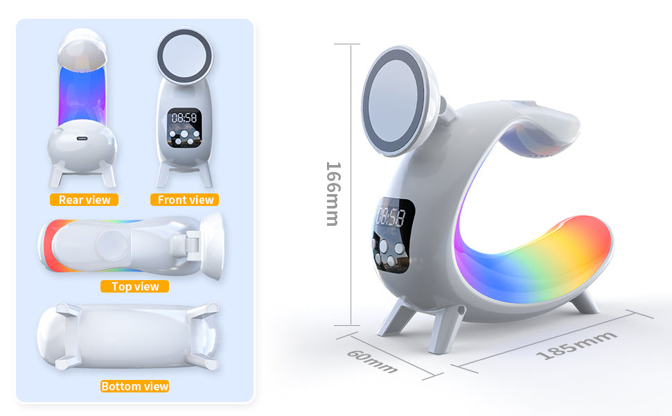 Liuyi Multi-function Wireless Charging Bedside Table Lamp