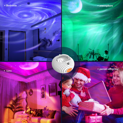 Pigmiss Double Effect Northern Lights Projector Lamp