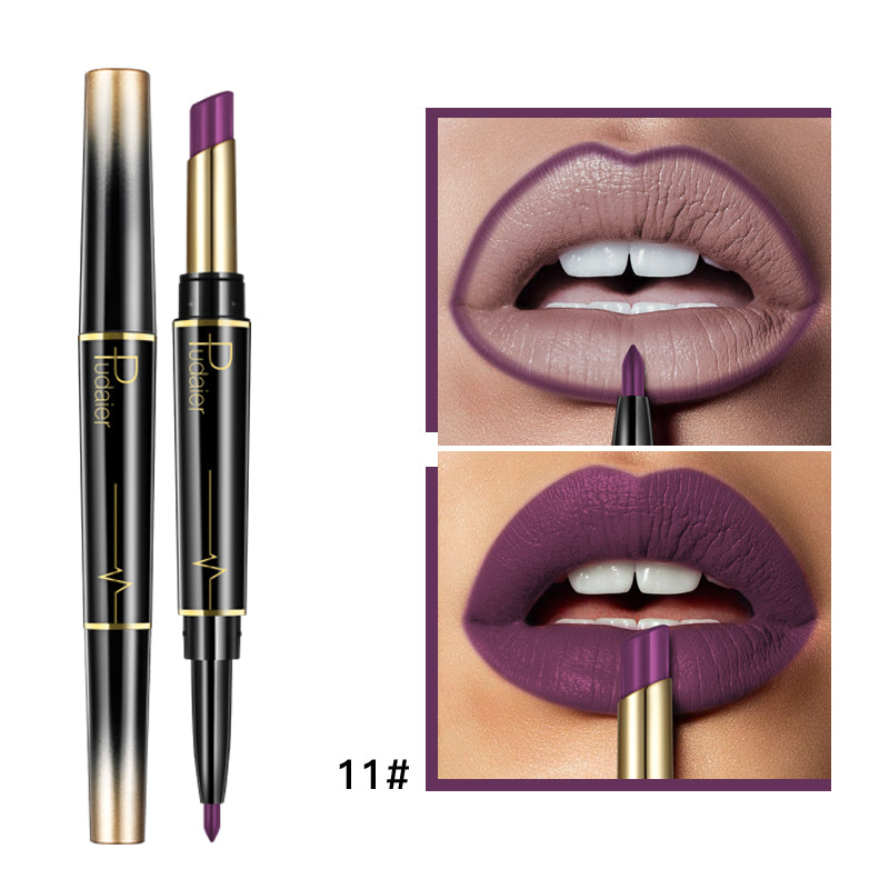 Dual Glam: Pudaier Double Lipstick & Liner