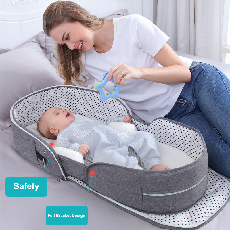 Multifunctional Portable Folding Baby Bed