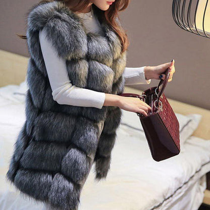 Women's Soft Faux Fur Vest: Chic, Cozy & Stylish Layering