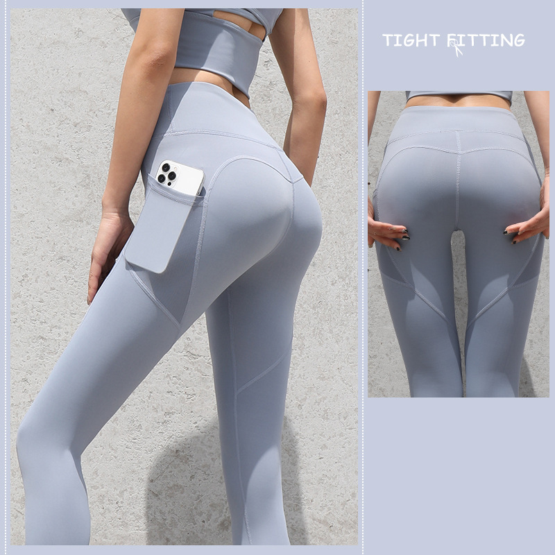 Elevate Your Style: Gym Seamless Gym Leggings with Pockets