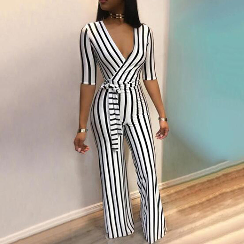 Striped Jumpsuit: Effortless Elegance