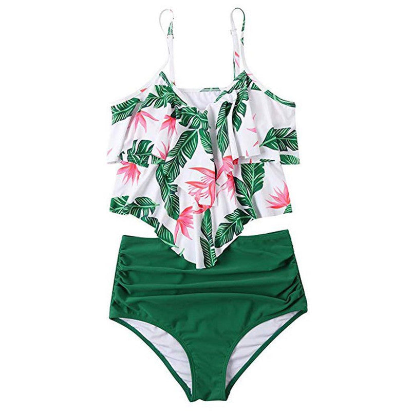 Ladies Sexy Ruffled Bikini Swimsuit