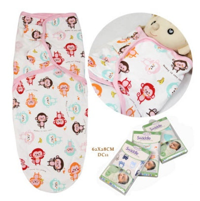 Cotton baby wrap sleeping bag, anti startled