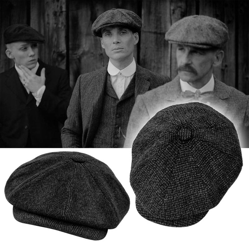 Peaky Blinder Octagonal Cap