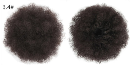 High Puff Afro Hair Ponytail