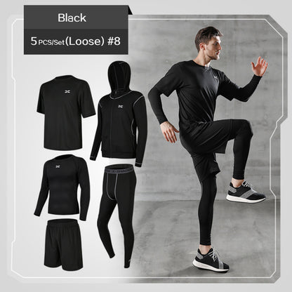 Ultra Fast Drying Stitch Design Men's Sports Suit