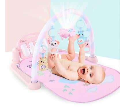 Baby Music/Senses Toy Gym Mat,  with foot Piano