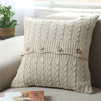 Woven Sofa Creative Nordic Simplicity Cushion Cover