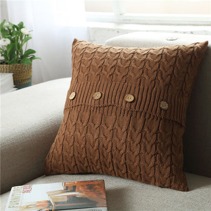 Woven Sofa Creative Nordic Simplicity Cushion Cover