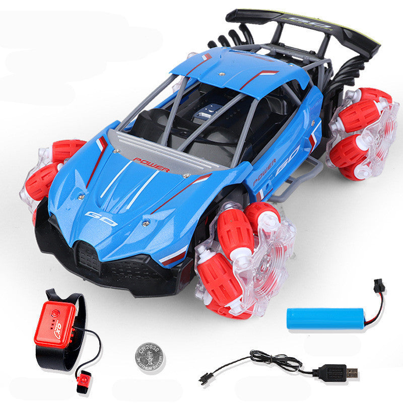 Motion Remote Contro Climbing, Rotating Four-Wheel Drive Stunt Drift Gesture Car