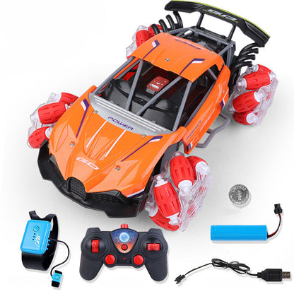 Motion Remote Contro Climbing, Rotating Four-Wheel Drive Stunt Drift Gesture Car