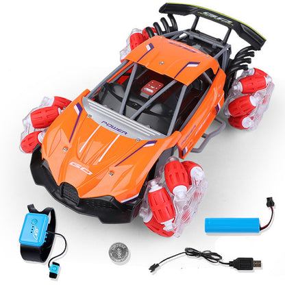 Motion Remote Contro Climbing, Rotating Four-Wheel Drive Stunt Drift Gesture Car