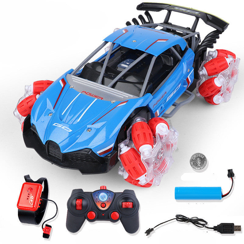 Motion Remote Contro Climbing, Rotating Four-Wheel Drive Stunt Drift Gesture Car