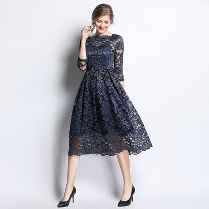 Medium Length Lace Dress