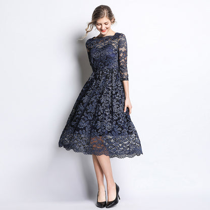 Medium Length Lace Dress