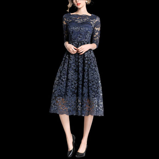 Medium Length Lace Dress