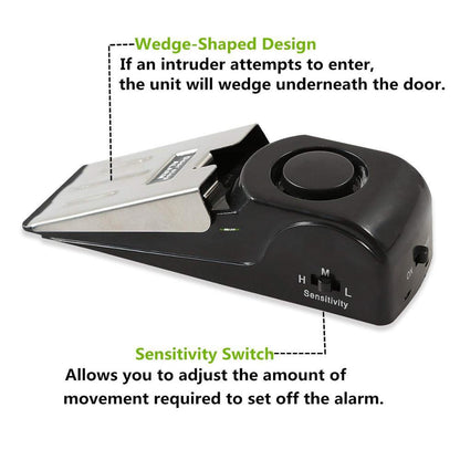 Fuers Electronic Door Stop Alarm: Secure Your Space