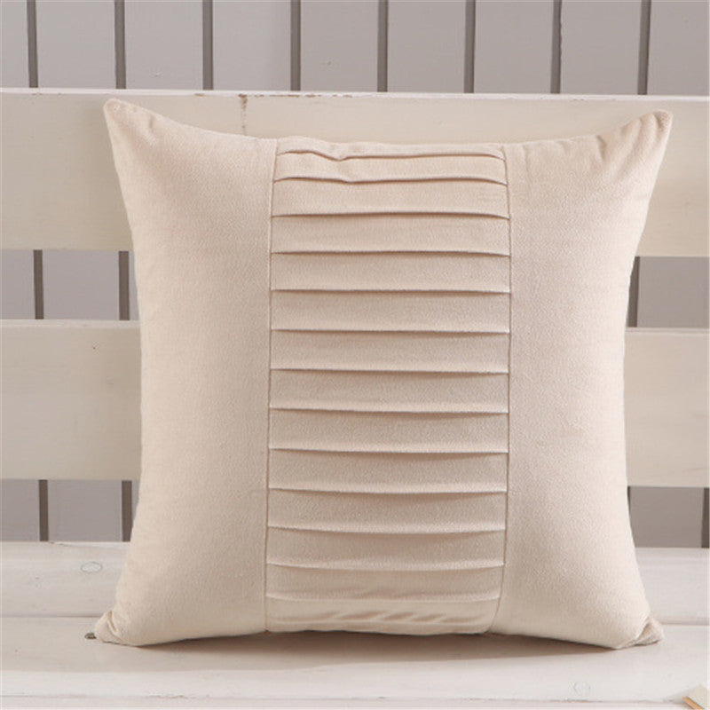 Modern Plush Soft Nordic Solid Color Cushion Cover