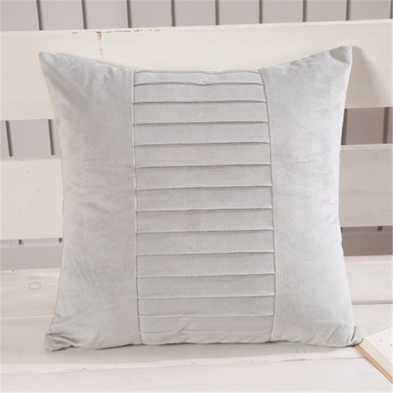 Modern Plush Soft Nordic Solid Color Cushion Cover