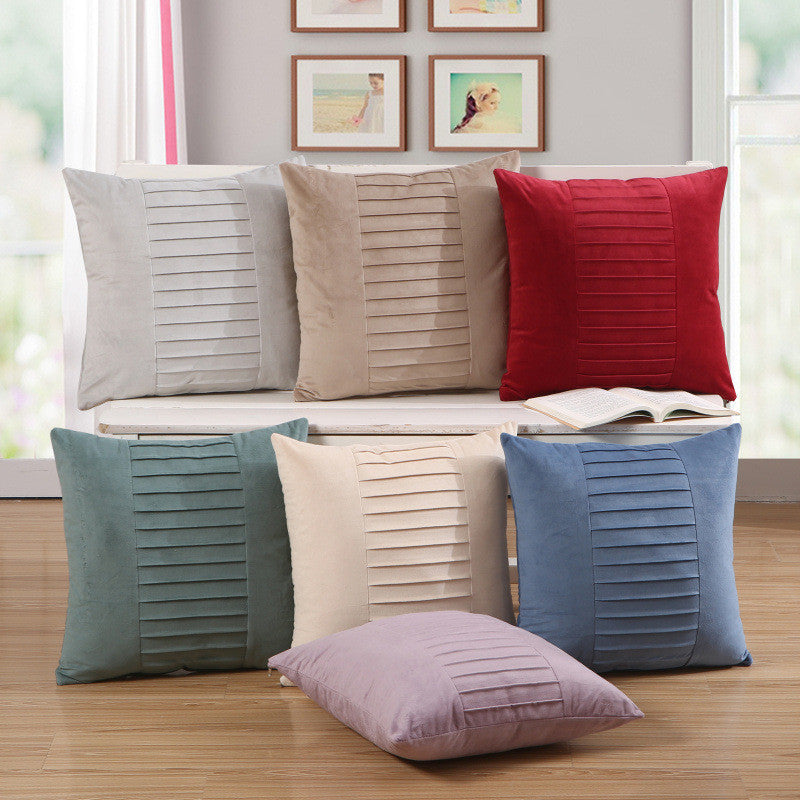 Modern Plush Soft Nordic Solid Color Cushion Cover