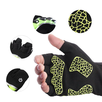 Day Wolf Lighting Gloves for Night Cycling & Fishing