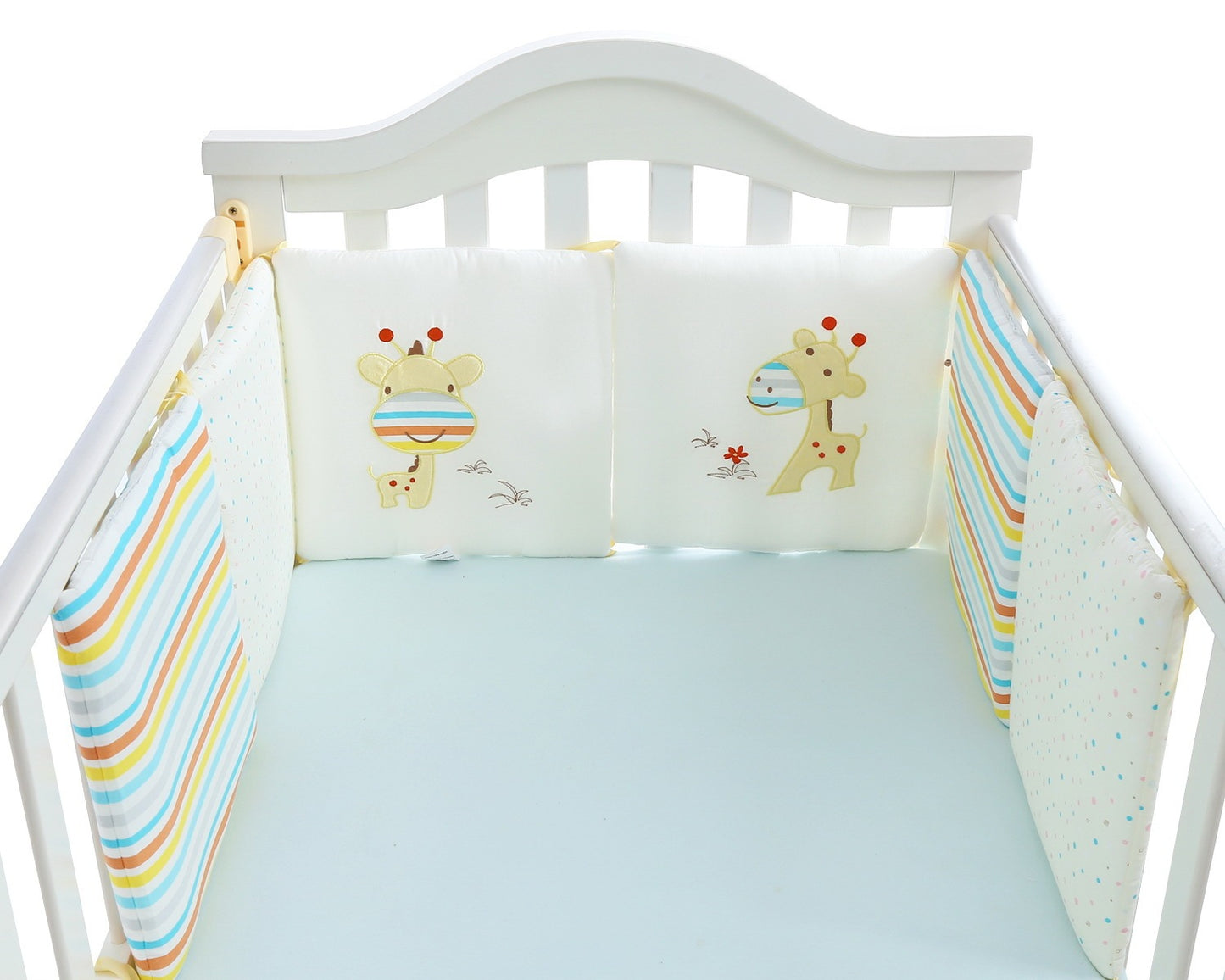 Baby Cot Bumpers, Multiple Styles 100% Cotton