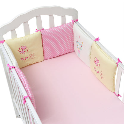 Baby Cot Bumpers, Multiple Styles 100% Cotton