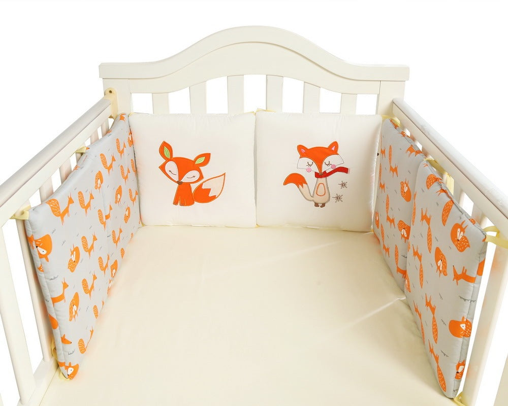 Baby Cot Bumpers, Multiple Styles 100% Cotton