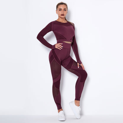 Ethkafi Yoga Long-Sleeved Suit