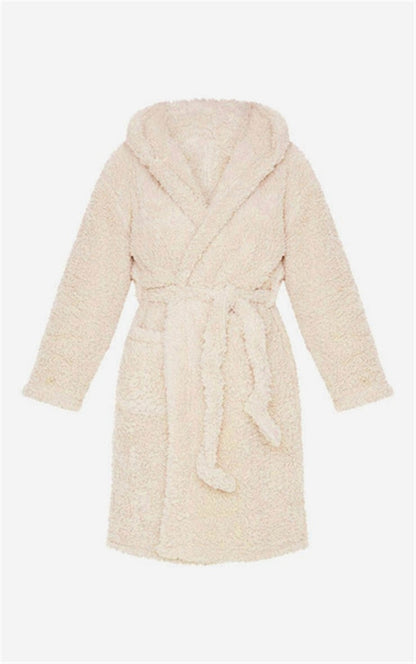 Luxury Soft Fluffy Night Robe for Cozy Comfort