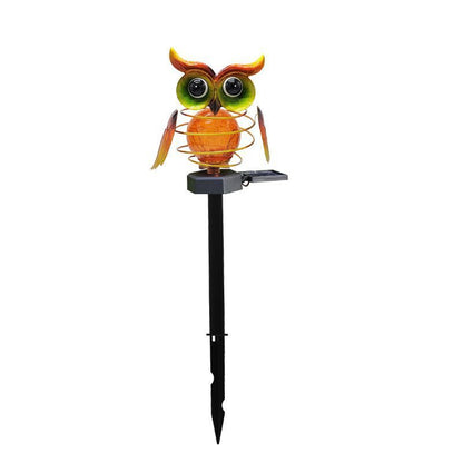 Solar Owl Lawn Lamp Waterproof LED