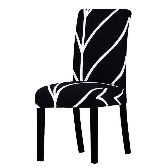 Printed Stretch Big Elastic Seat Chair Covers