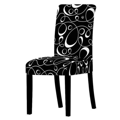 Printed Stretch Big Elastic Seat Chair Covers