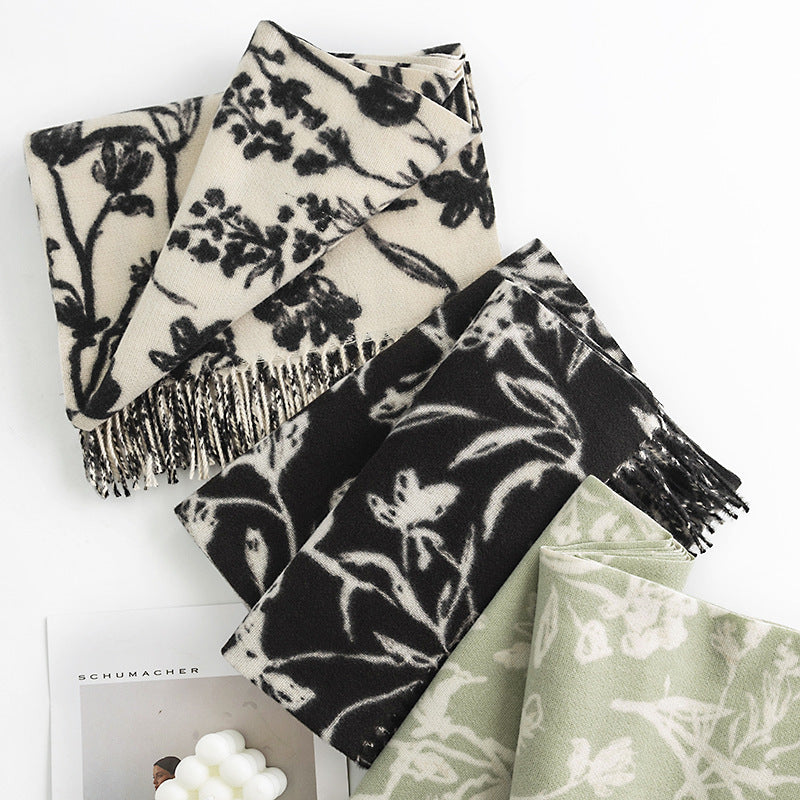 Elevate Style: Artificial Cashmere Scarf Shaw