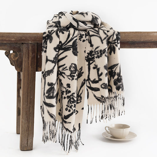 Elevate Style: Artificial Cashmere Scarf Shaw