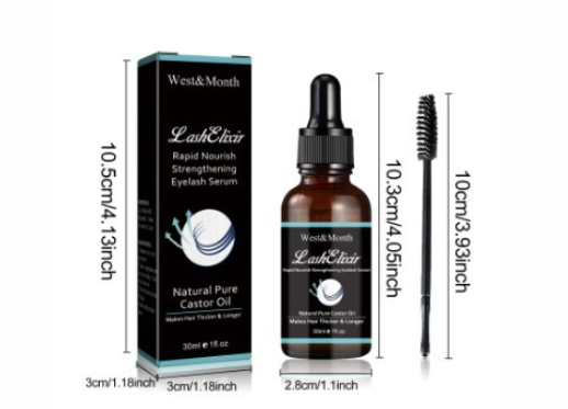 Lash Elixir Boost: West & Mount Strengthening Eyelash Serum