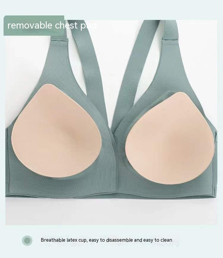 New Front Button Adjustable Bra