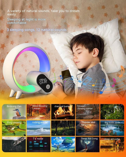 Sleep Well White Noise Atmosphere & Digital Display Q Light