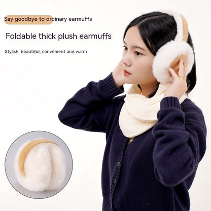 Folding Warm Plush Earmuffs