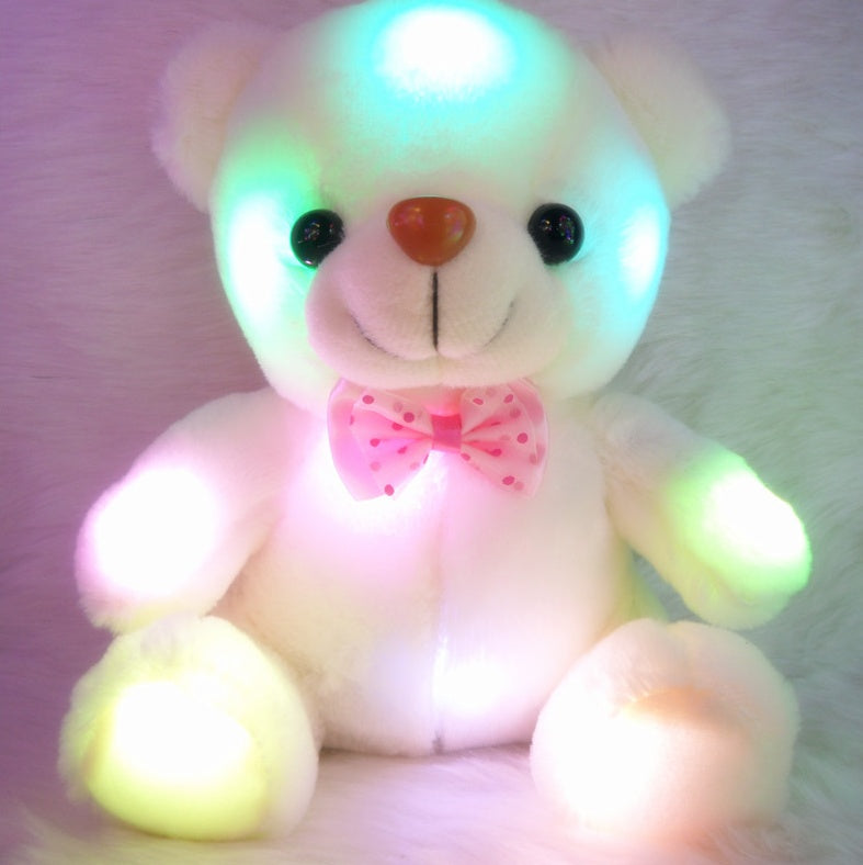 Plush Colorful Glowing Teddy Bear