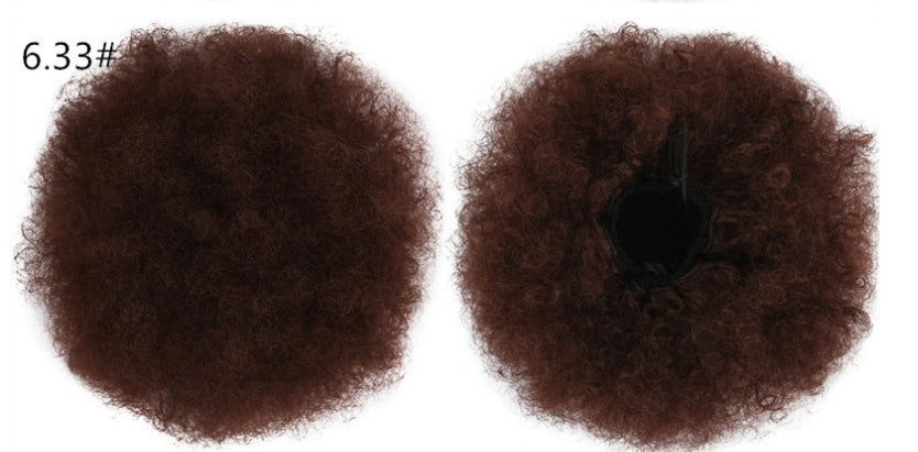 High Puff Afro Hair Ponytail