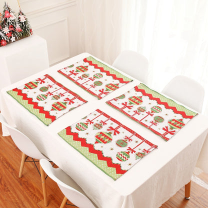 Creative Christmas Table Placemat Mats & Runner