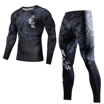 Men's Sweat-absorbent Quick-drying Fitness Suit