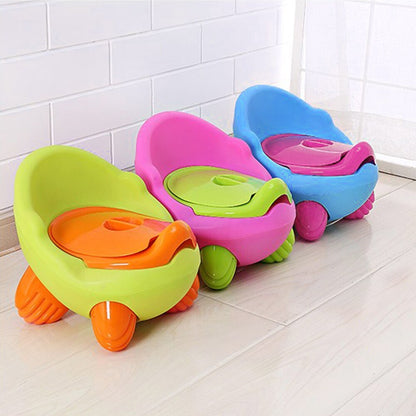 Colorful Children Potty High PP Material