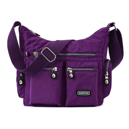 Multiple Pocket Waterproof Crossbody/Shoulder Bag